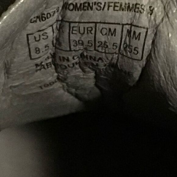 Aravon Pyper womens leather walking shoes two strap sneakers black size 8.5 B - Picture 8 of 8